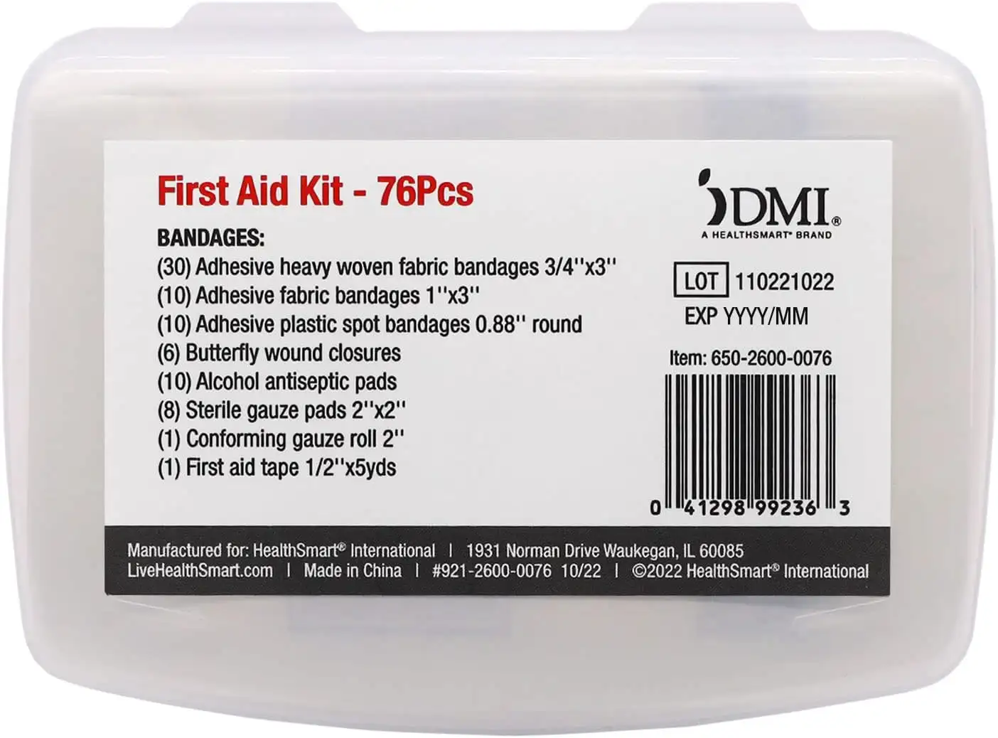DMI 76-Piece First-Aid Kit - 61l slsxqbl._ac_sl1500_